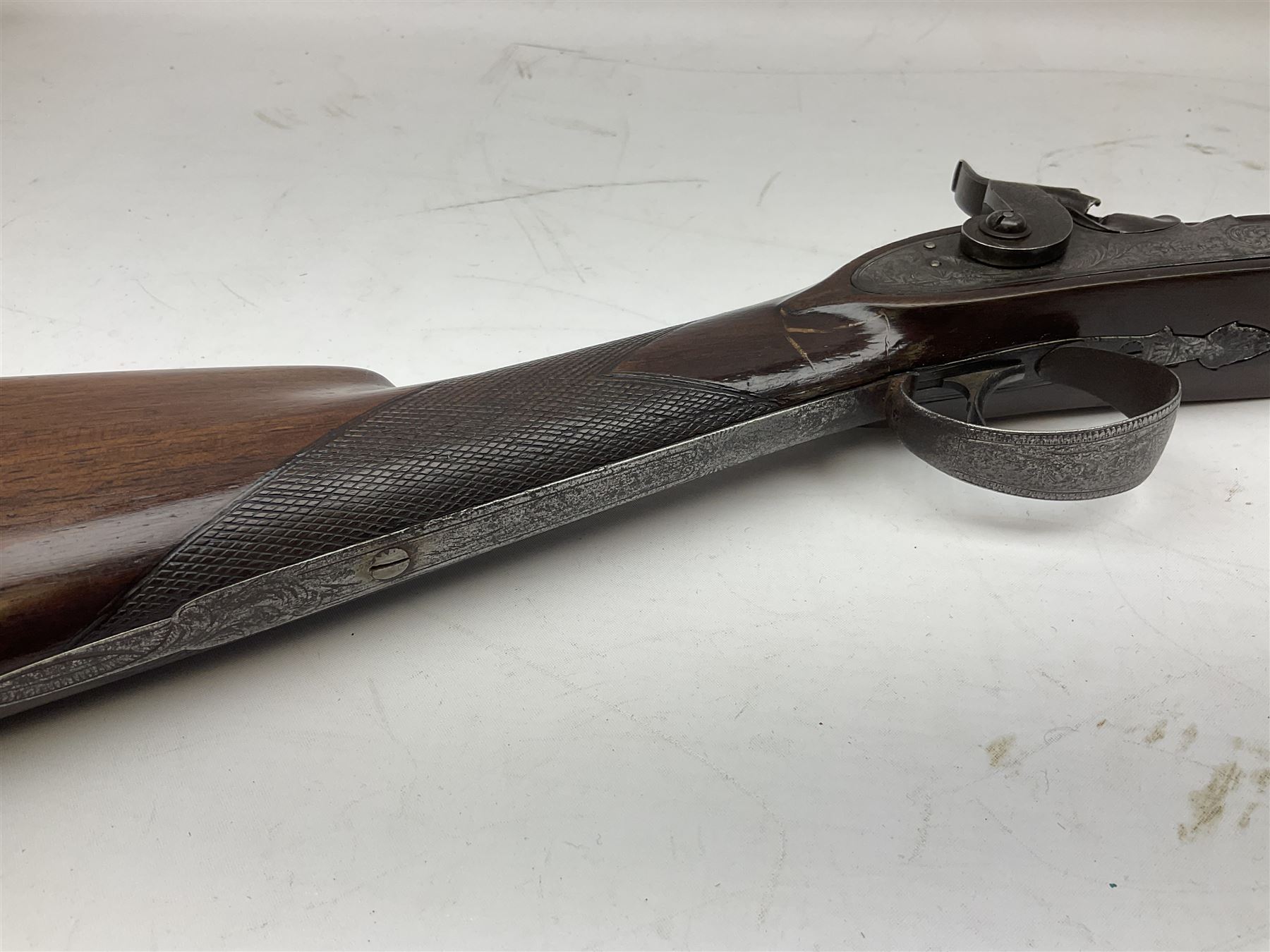 19th century Sturman of Barnsley civilian 16-bore single barrel shotgun - Image 3 of 11