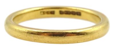 22ct gold wedding band