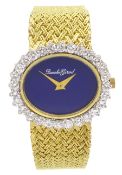 Bueche Girod ladies 18ct gold manual wind wristwatch