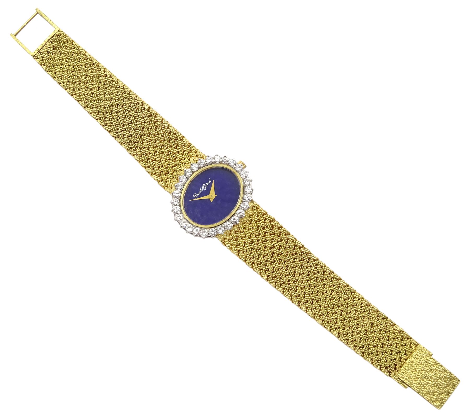Bueche Girod ladies 18ct gold manual wind wristwatch - Image 2 of 4