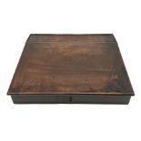 Early 19th century mahogany writing box