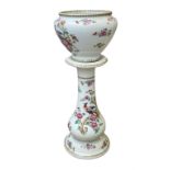 Large ceramic Jardiniere on stand