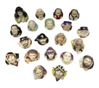 Twenty Face Pots by Kevin Frances