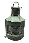 20th century Alderson & Gyde Ltd copper ship lantern