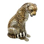 Ronzan fireside model of a cheetah