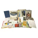 Collection of 1950s to 1970s maritime ephemera related to the Cunard Line R.M.S. Queen Mary