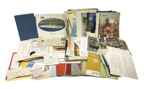 Collection of 1950s to 1970s maritime ephemera related to the Cunard Line R.M.S. Queen Mary