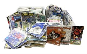 Collection of approximately one thousand football programmes