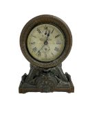 Late 19th century American alarm clock