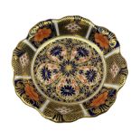 Royal Crown Derby imari circular pin dish