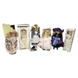 Six dolls to include Fair Lady 'Lara'