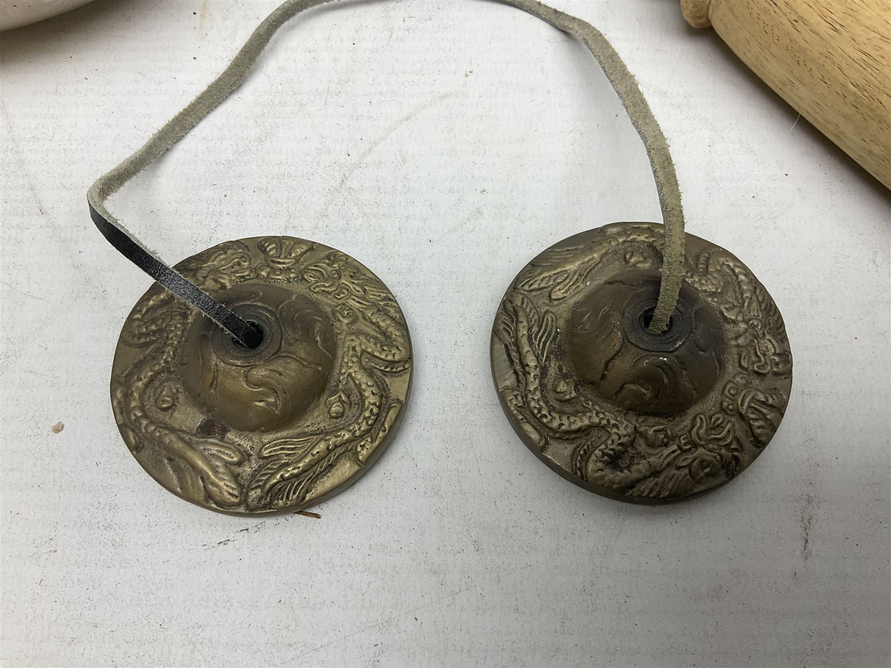 Two Himalayan singing bowls - Image 2 of 5