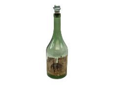 Chateau Paulet cognac green glass bottle