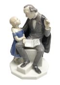Bing & Grondahl figure of a teacher and child