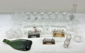 Quantity of Webb drinking glasses