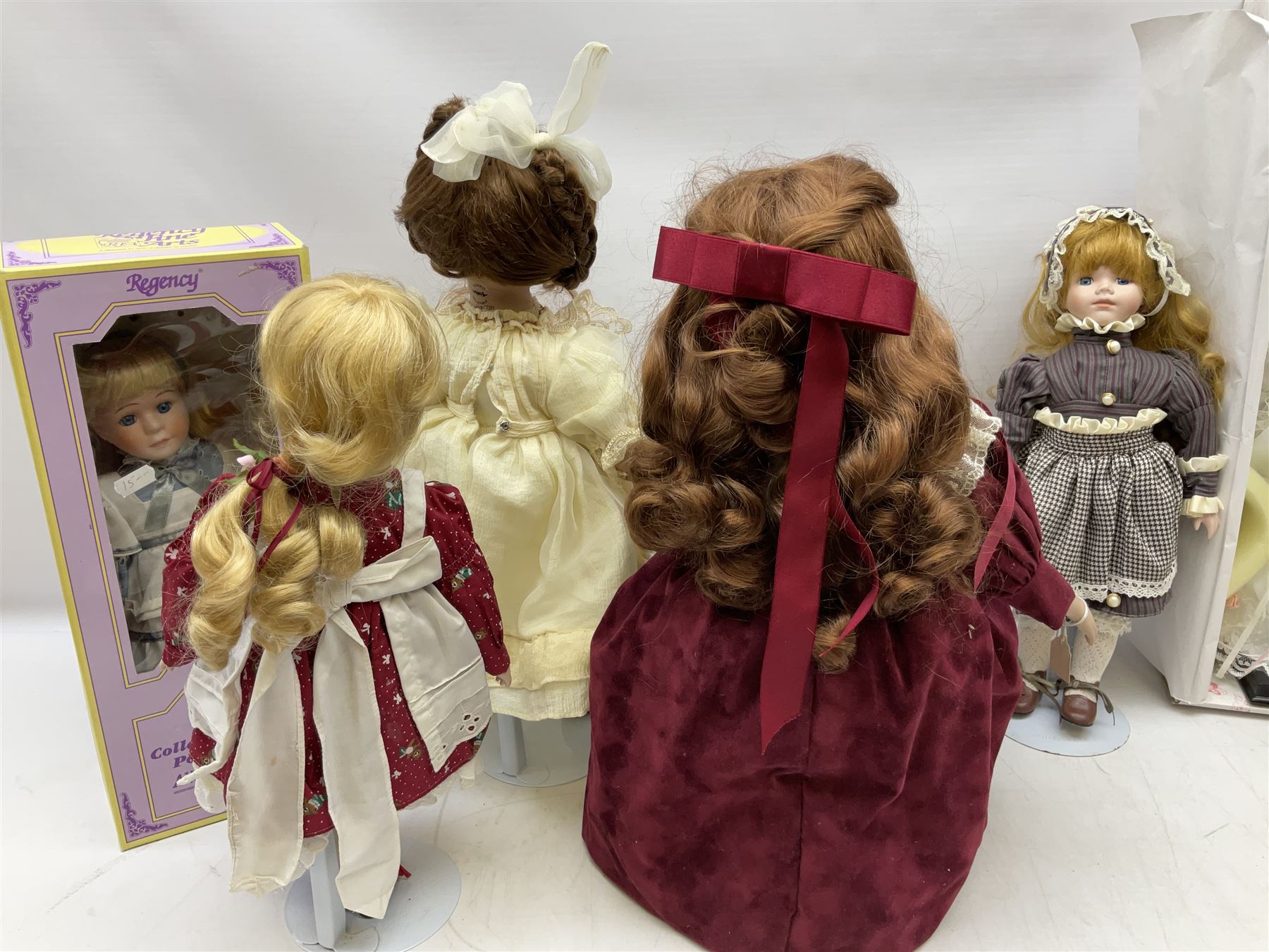 Seven dolls to include 'Heroines From The Fairytale Forest' Knowles Snow White - Image 3 of 13
