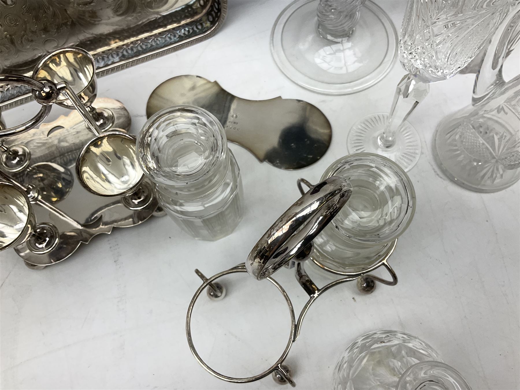 Collection of silver plate - Image 9 of 9