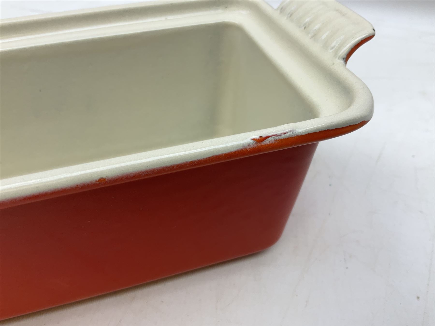 Le Creuset cast iron and enamel lidded tureen in the orange colourway - Image 5 of 6