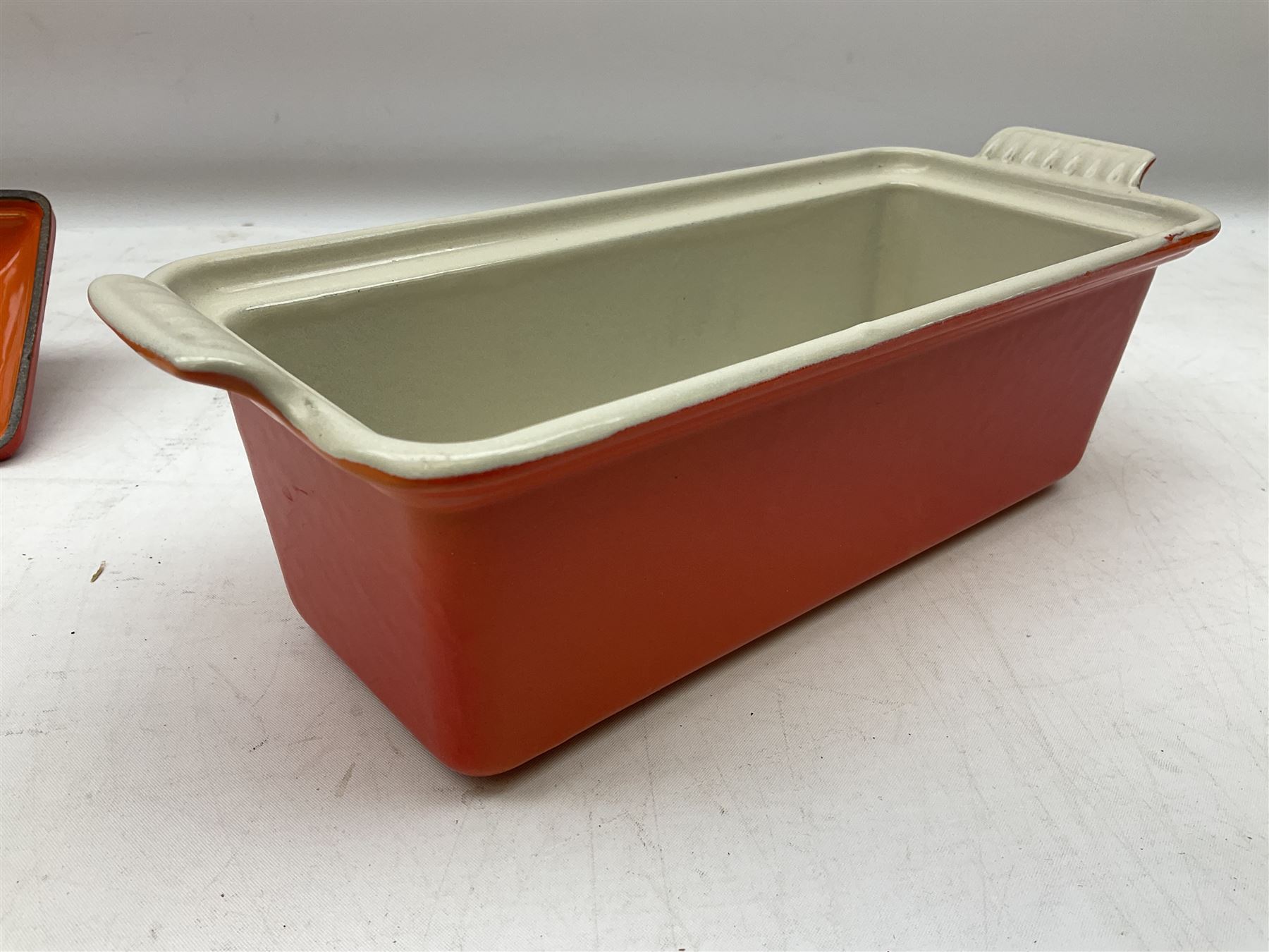 Le Creuset cast iron and enamel lidded tureen in the orange colourway - Image 3 of 6