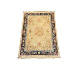 Chinese beige ground rug