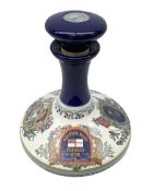 Limited edition commemorative issue ships decanter for British Navy Pusser's Rum