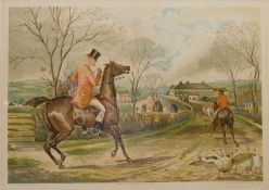 After H Watkins Wild (19th century): 'Harewood Bridge - Cigar versus Sport'