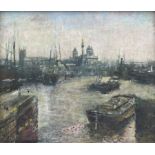 James Neal (Northern British 1918-2011): 'Princes Dock Hull'