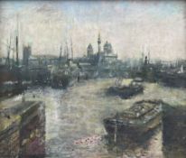 James Neal (Northern British 1918-2011): 'Princes Dock Hull'