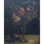 Dutch School (19th century): Still Life of Flowers in a Vase
