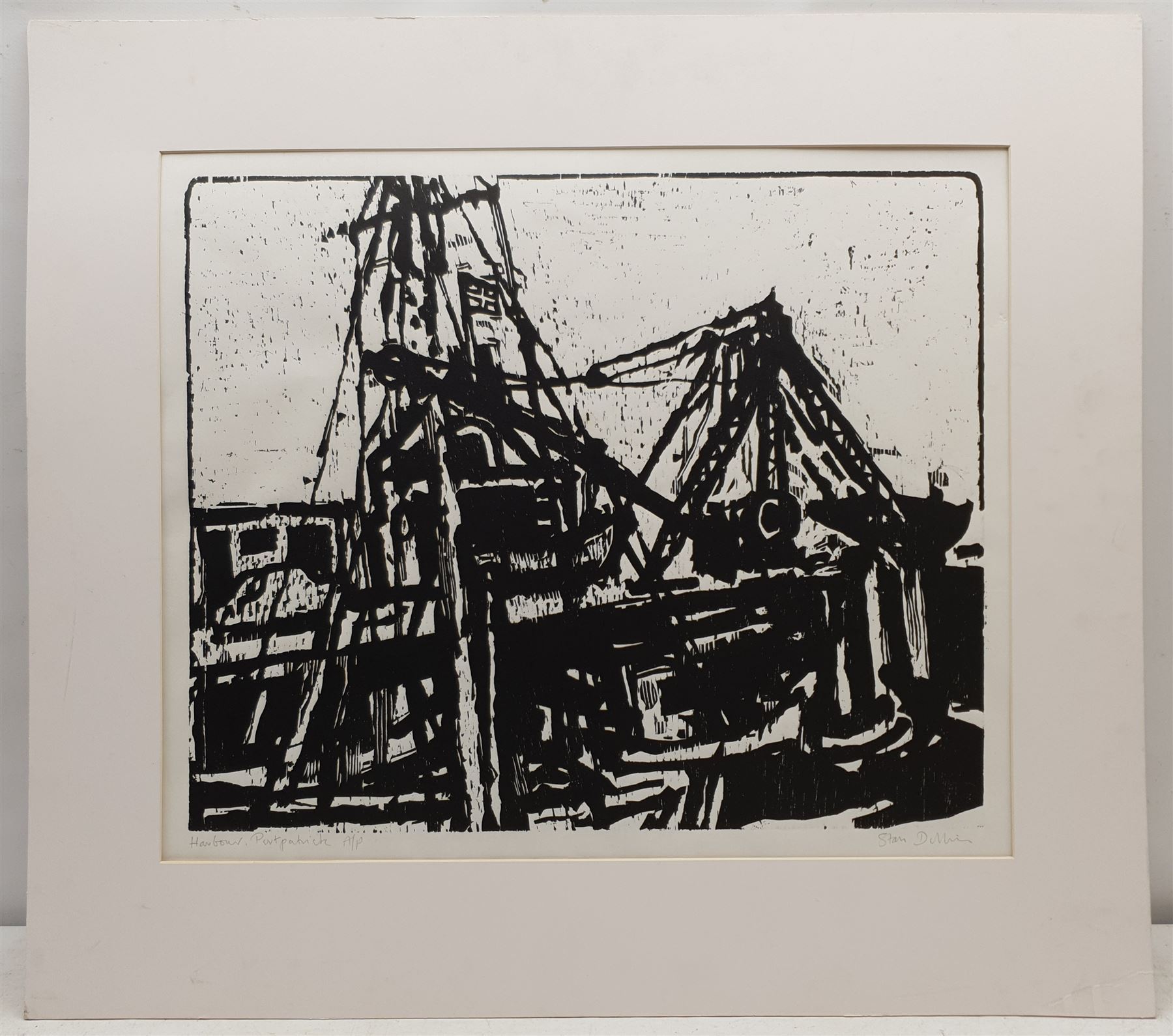 Stanley Dobbin (British 1932-2021): 'Quarry Portland' - Image 4 of 5