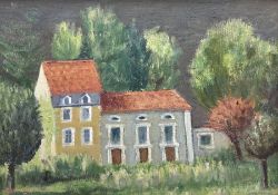 Ariel Crittall (British 1914-2012): 'Moulin de Besse near Riviere France'