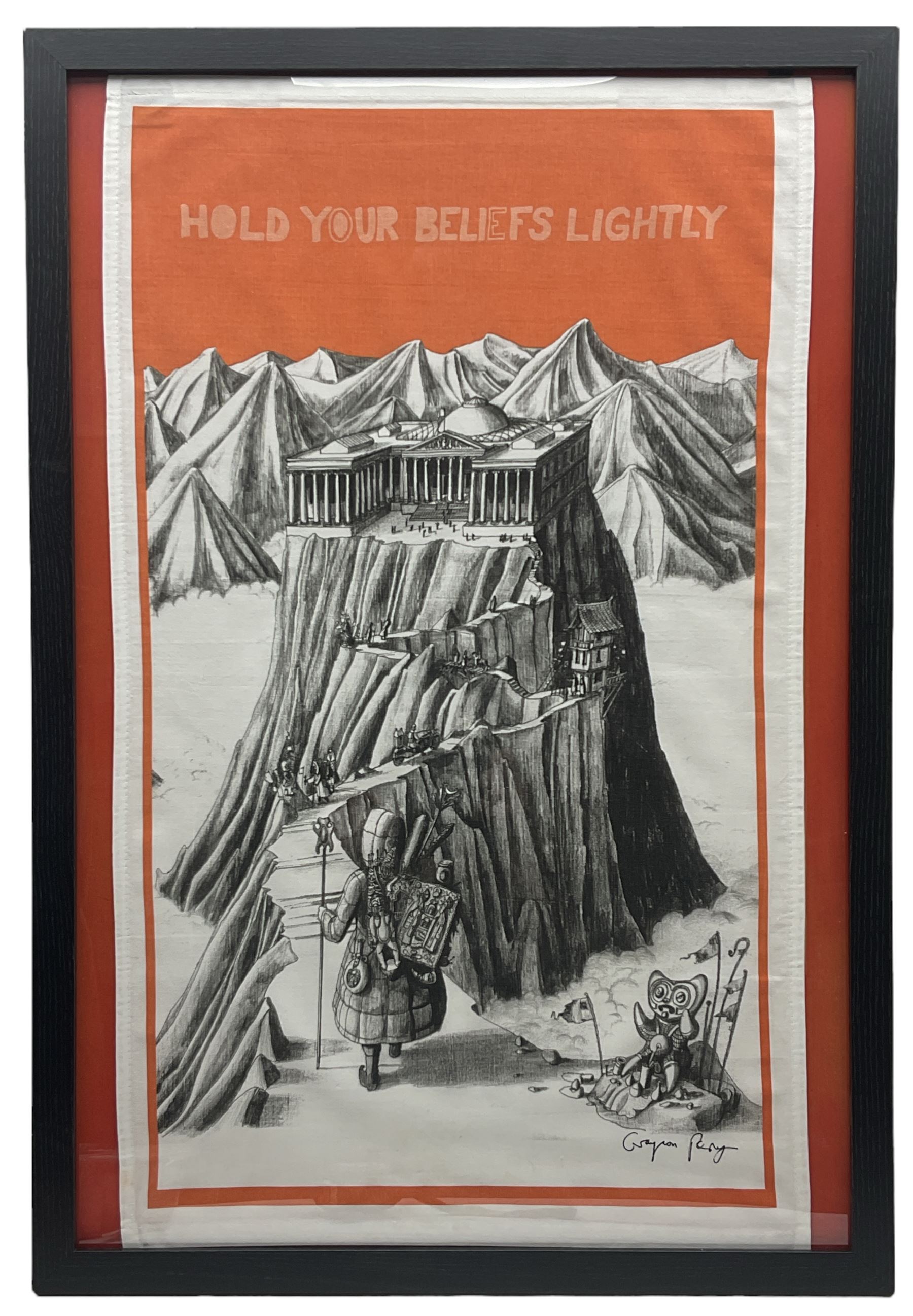 Grayson Perry RA (British 1960-): 'Hold Your Beliefs Lightly' - The Tomb of the Unknown Craftsman - Image 2 of 2