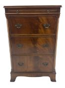 Small 19th century mahogany chest