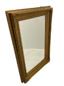 Rectangular mirror in gilt frame