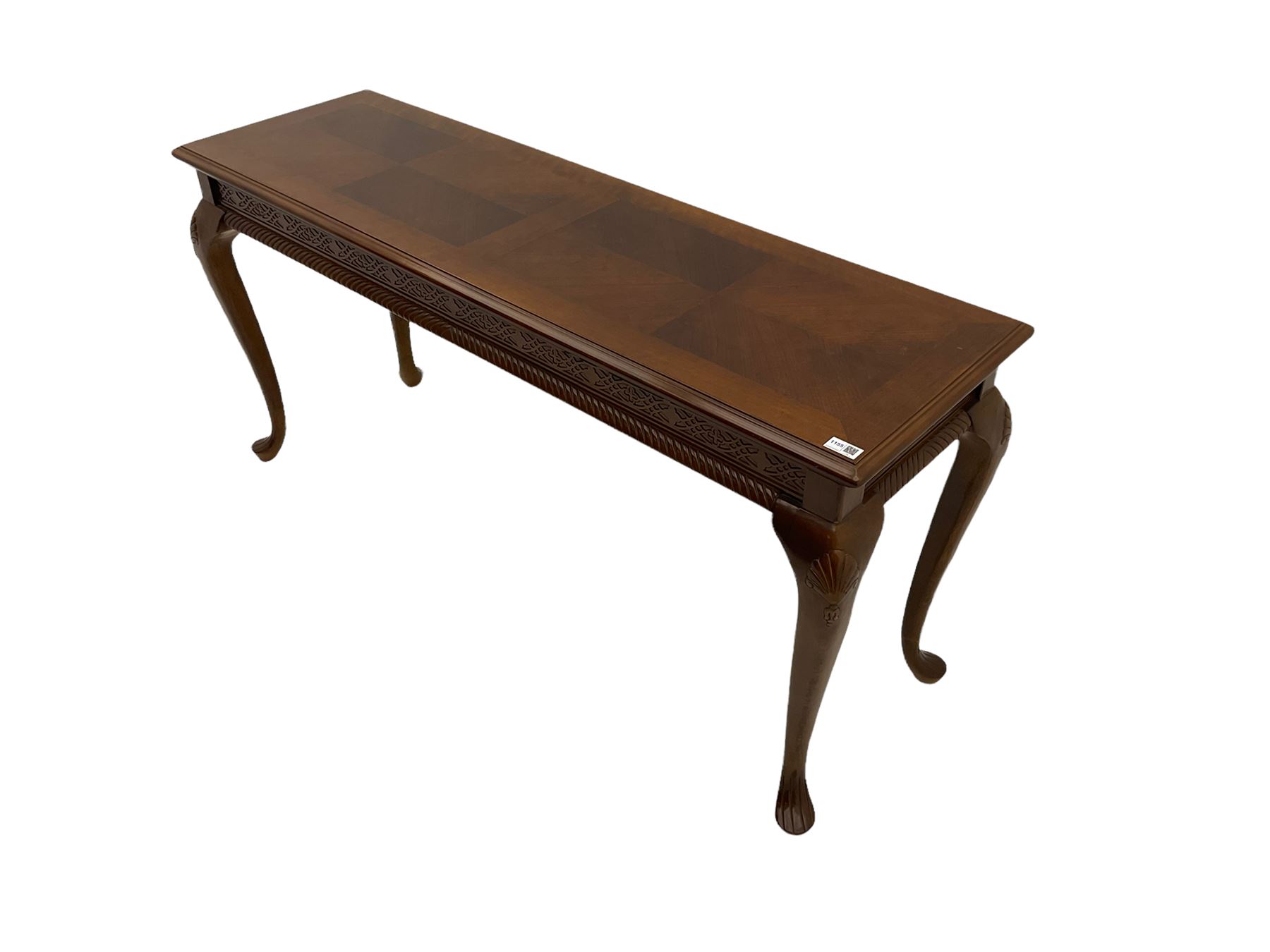 Georgian design mahogany console table - Image 5 of 7