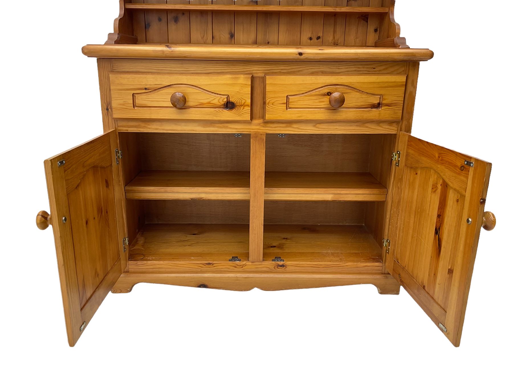 Solid pine kitchen dresser - Image 6 of 6