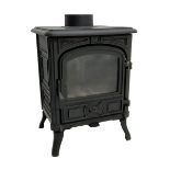 Franco-Belge 'Belfort' cast iron gas stove