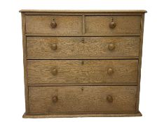 Victorian oak chest