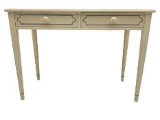 Laura Ashley - painted console dressing table