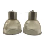 Pair of 'Haolophane' pendant lights