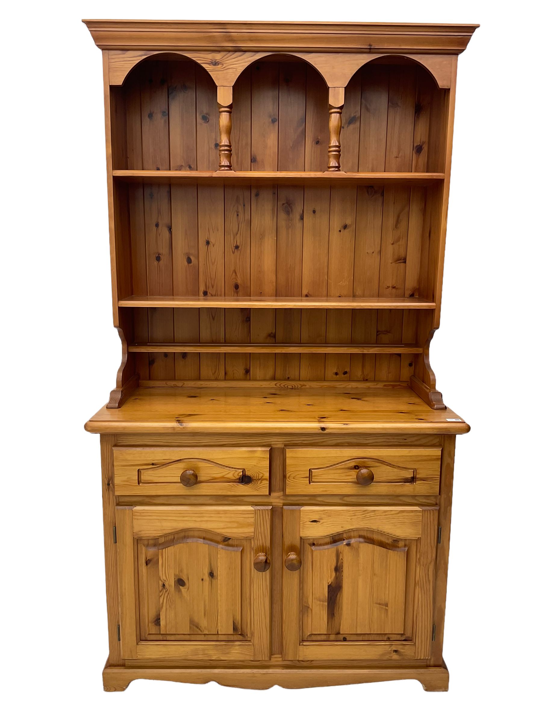 Solid pine kitchen dresser