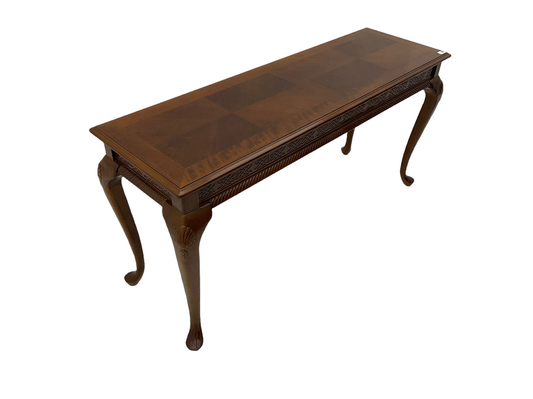 Georgian design mahogany console table - Image 4 of 7