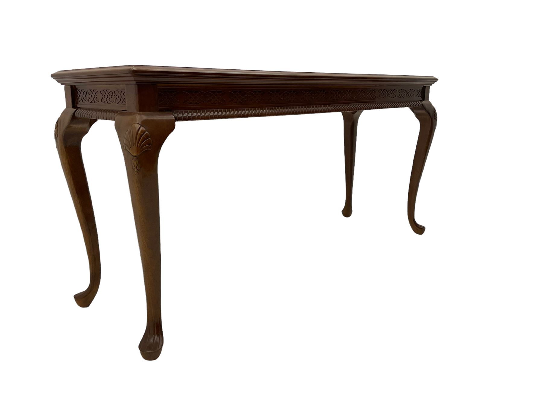 Georgian design mahogany console table - Image 2 of 7