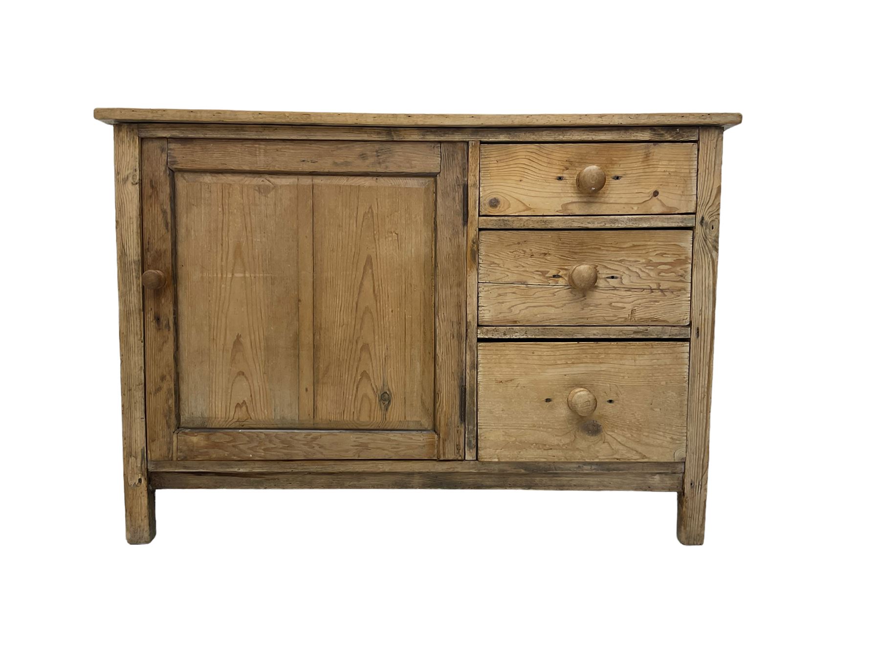 19th century pine cupboard