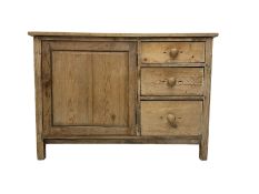 19th century pine cupboard