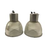 Pair of 'Haolophane' pendant lights