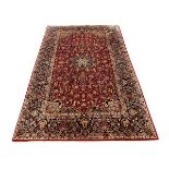 Persian red ground Kashan rug