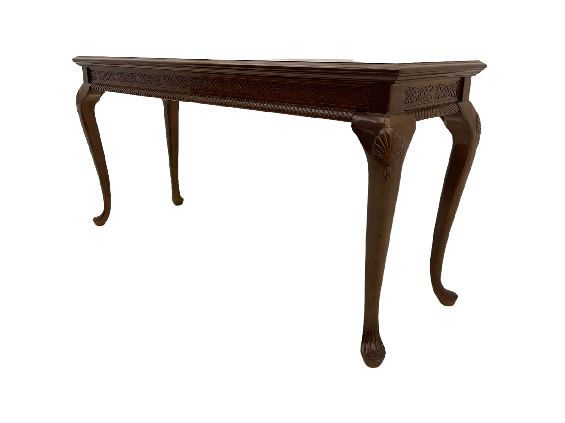 Georgian design mahogany console table - Image 6 of 7