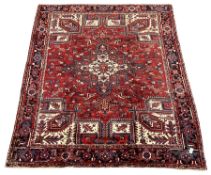 Persian Heriz rug