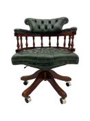 Captains swivel desk chair